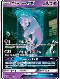Mewtwo GX #78