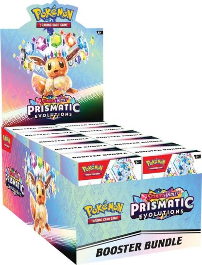 Pokémon TCG: Scarlet & Violet — Prismatic Evolutions Booster Bundle Display