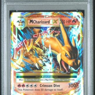 M Charizard ex #13 — PSA 8