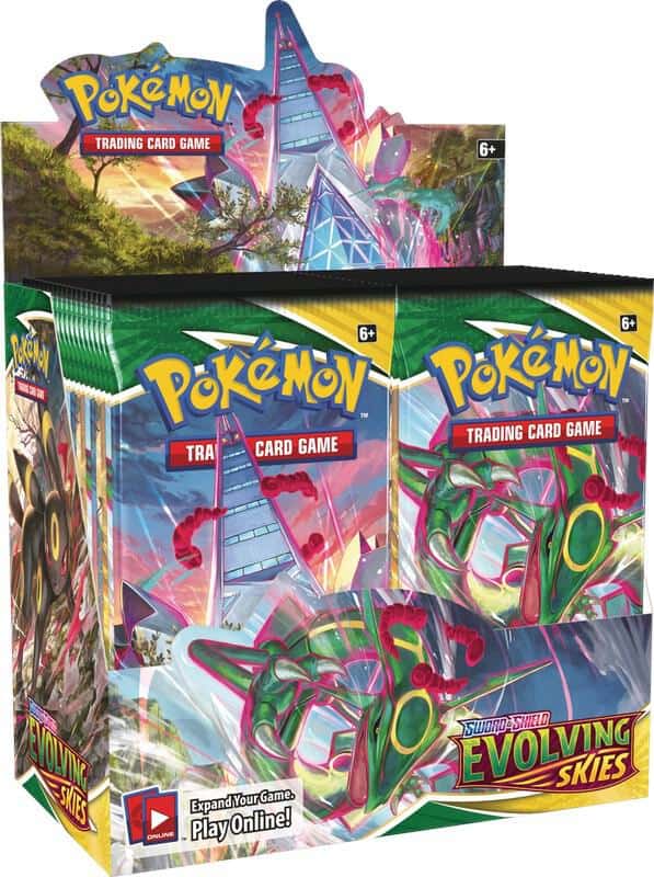 Pokémon TCG: Sword & Shield — Evolving Skies Booster Box